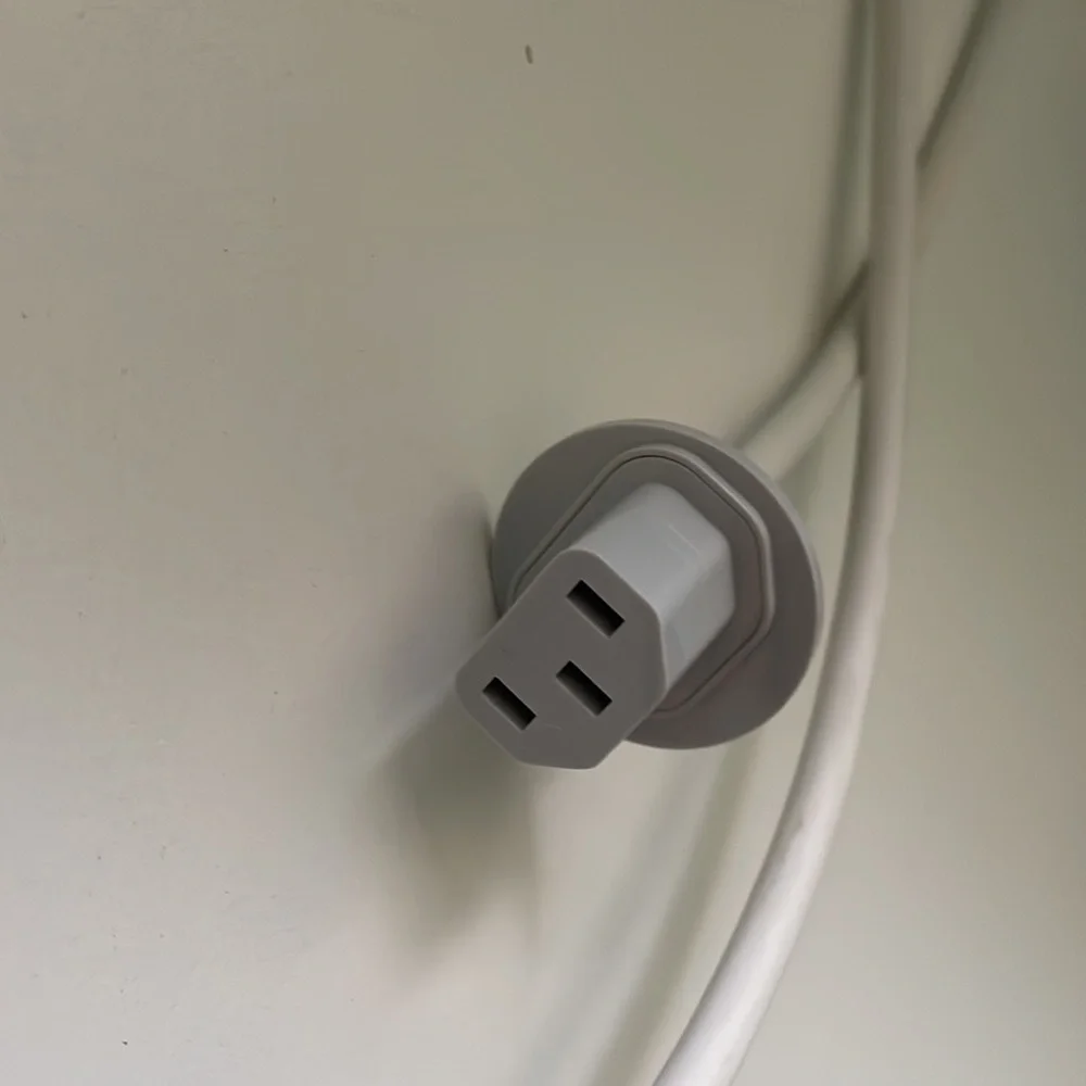 Apple Computer Cable Gray
